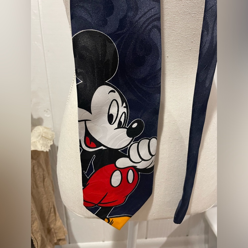 Disney Mickey Mouse Necktie Navy
